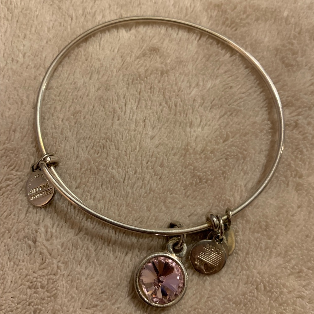 Alex and Ani birthstone wrap bracelet